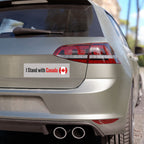 I Stand With Canada Bumper Magnet