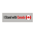 I Stand With Canada Bumper Magnet