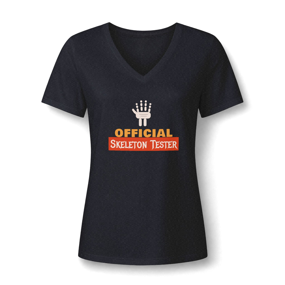 Official Skeleton Tester V-Neck Tee