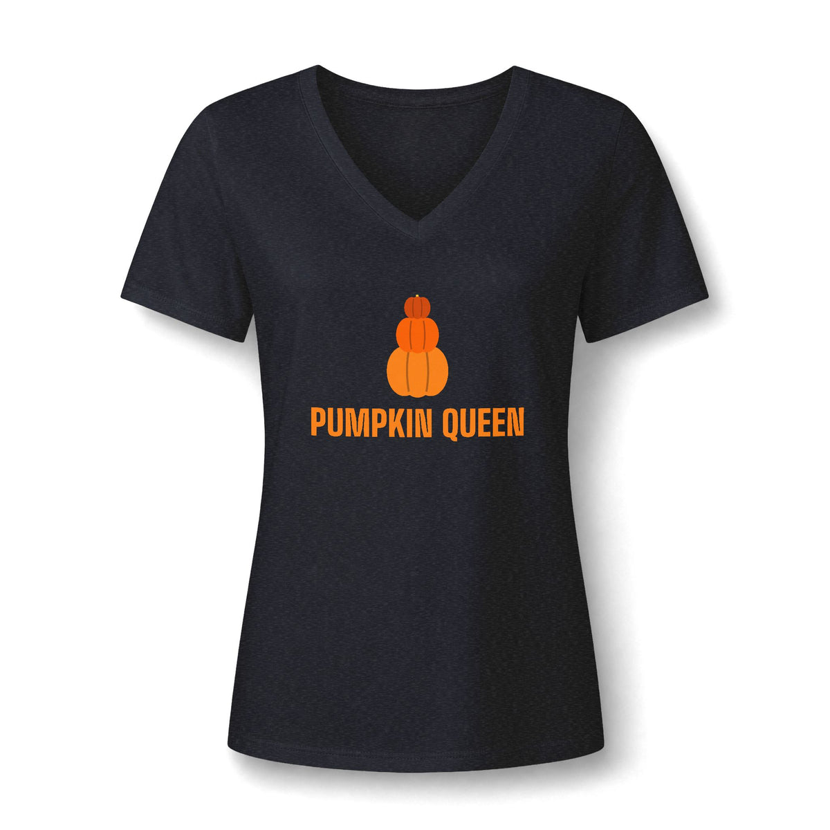 Pumpkin Queen V-Neck Tee