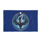 Product image of the Minnesota Rebel Loon Flag with the Rebel Loon on Blue Flag