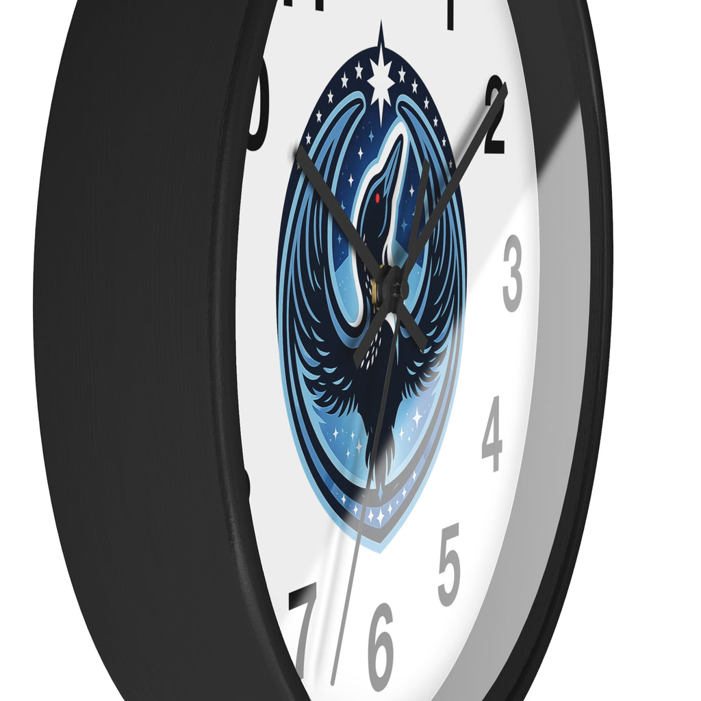 Rebel Loon 10 inch Wall Clock - Black (Donation Supports ILCM/IRRF)